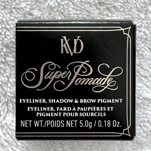 KVD Beauty SUPER POMADE VEGAN EYELINER, SHADOW + BROW PIGMENT Blonde10 5g NIB - Picture 4 of 6